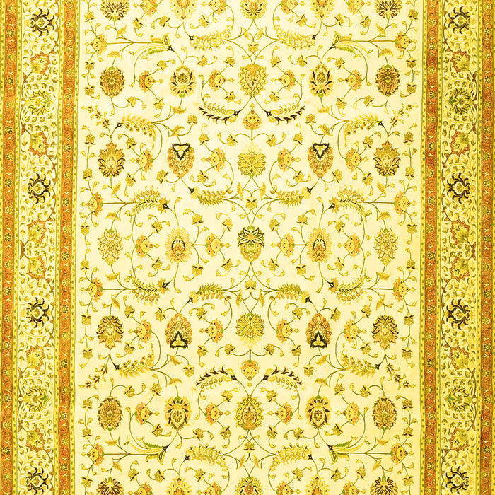 Persian Yellow Traditional Rug, tr4776yw