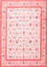 Persian Red Traditional Area Rugs
