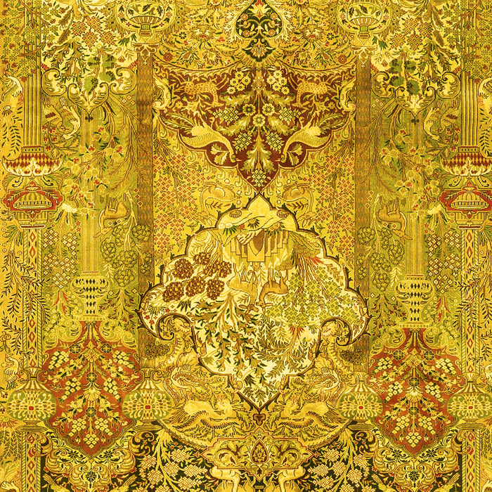 Persian Yellow Traditional Rug, tr4777yw