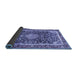 Sideview of Medallion Blue Traditional Rug, tr4778blu