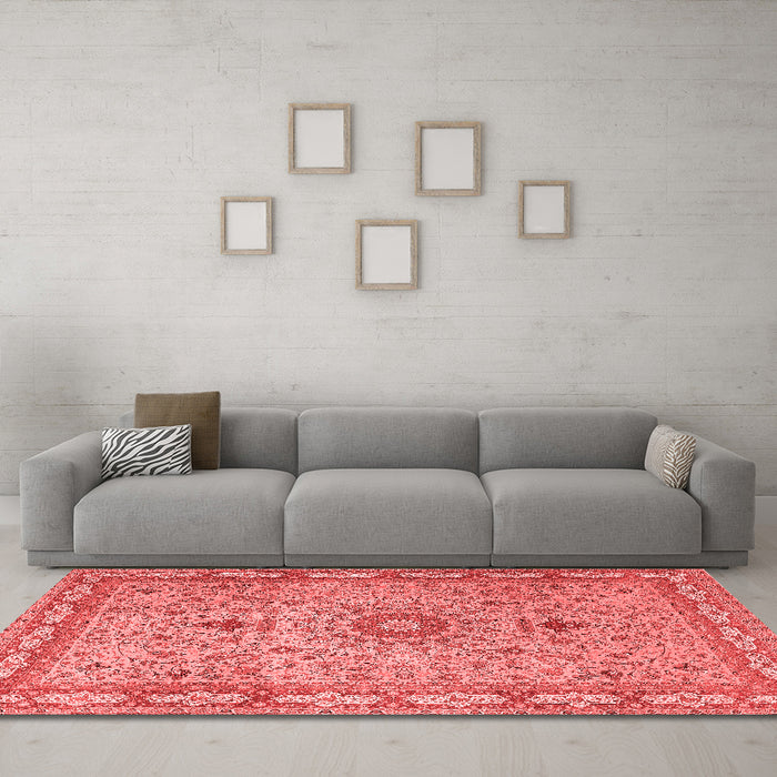 Traditional Red Washable Rugs