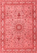 Medallion Red Traditional Area Rugs