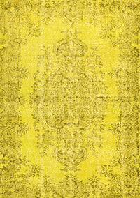 Persian Yellow Traditional Rug, tr477yw