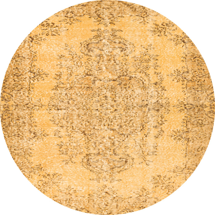 Machine Washable Persian Orange Traditional Area Rugs, wshtr477org