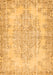 Persian Orange Traditional Rug, tr477org