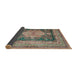 Sideview of Traditional Reddish Brown Persian Rug, tr4781