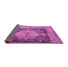 Sideview of Persian Pink Traditional Rug, tr4781pnk