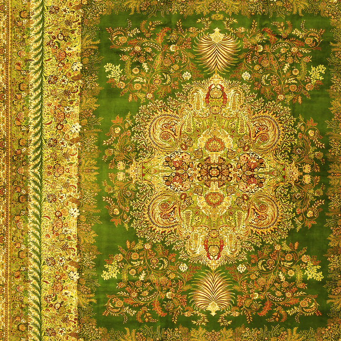 Persian Yellow Traditional Rug, tr4781yw