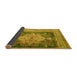 Sideview of Persian Yellow Traditional Rug, tr4781yw