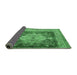 Sideview of Persian Emerald Green Traditional Rug, tr4781emgrn