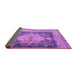 Sideview of Persian Purple Traditional Rug, tr4781pur