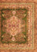 Persian Orange Traditional Rug, tr4781org