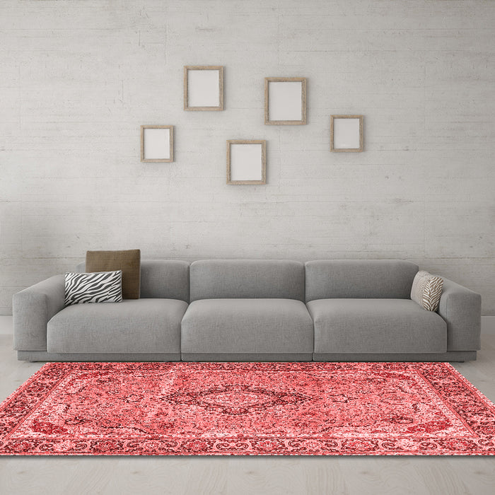 Traditional Red Washable Rugs