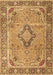 Machine Washable Persian Brown Traditional Rug, wshtr4782brn