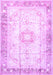 Persian Purple Traditional Rug, tr4783pur