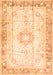 Persian Orange Traditional Rug, tr4783org