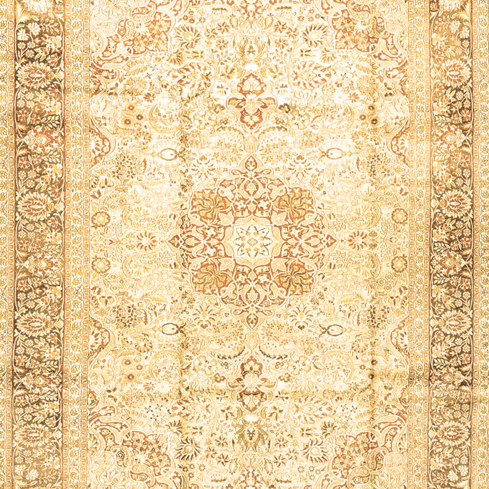 Machine Washable Persian Brown Traditional Rug, wshtr4783brn