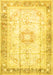 Persian Yellow Traditional Rug, tr4783yw