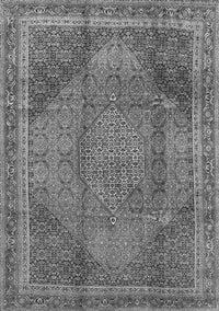 Medallion Gray Traditional Rug, tr4785gry