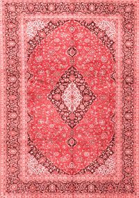 Medallion Red Traditional Rug, tr4786red