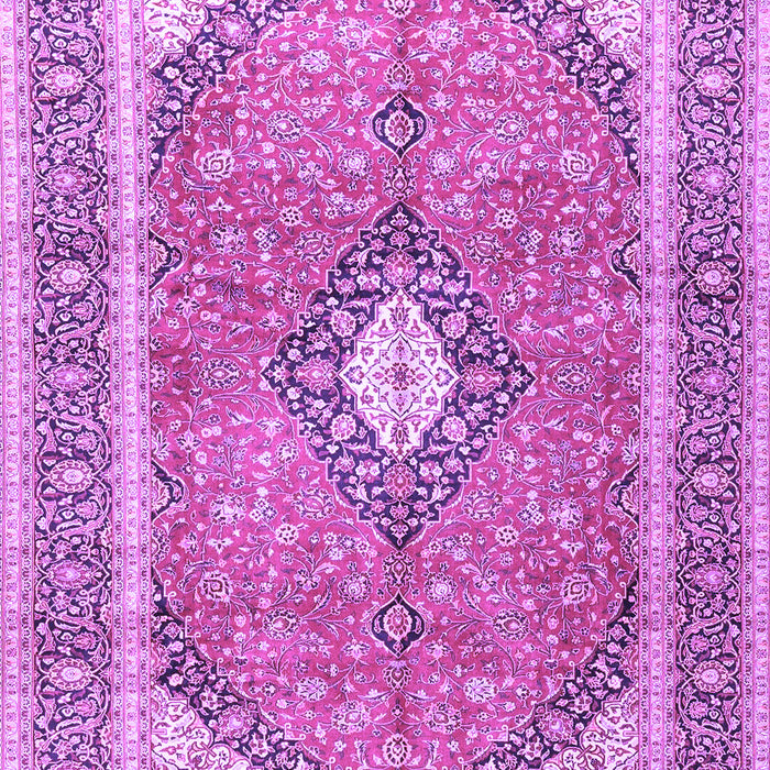 Medallion Purple Traditional Rug, tr4786pur