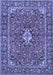 Oriental Blue Traditional Rug, tr4787blu