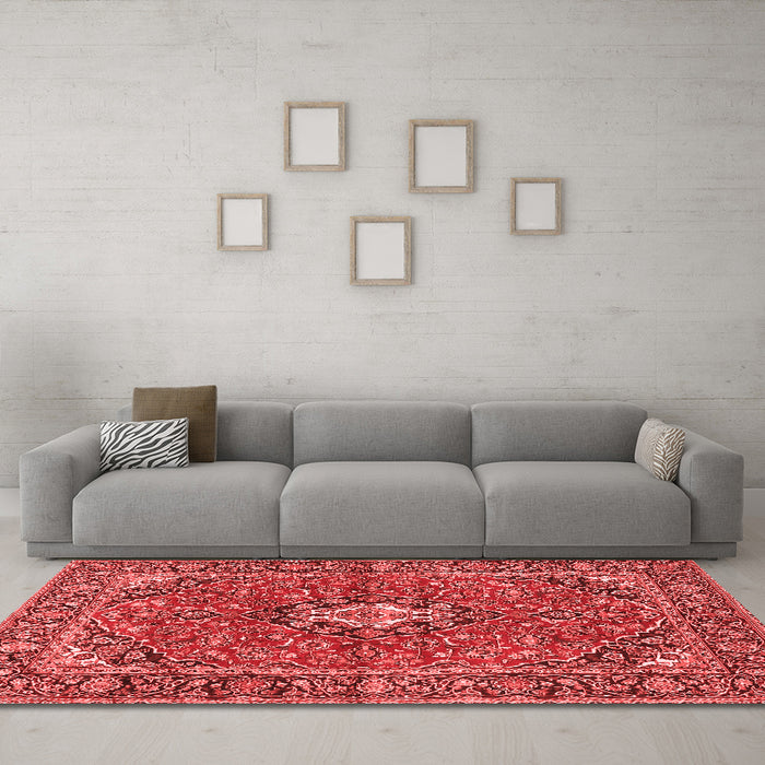 Traditional Red Washable Rugs