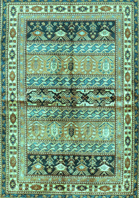 Persian Turquoise Traditional Rug, tr4788turq