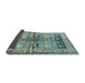 Sideview of Persian Light Blue Traditional Rug, tr4788lblu