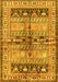 Machine Washable Persian Yellow Traditional Rug, wshtr4788yw