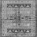 Serging Thickness of Persian Gray Traditional Rug, tr4788gry