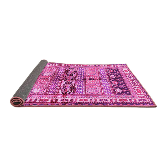 Sideview of Persian Pink Traditional Rug, tr4788pnk