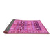 Sideview of Persian Pink Traditional Rug, tr4788pnk