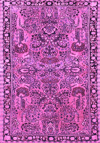 Oriental Purple Traditional Rug, tr4789pur