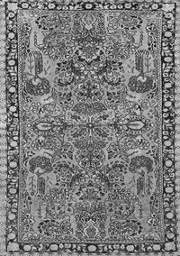 Oriental Gray Traditional Rug, tr4789gry