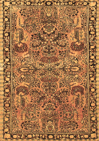 Oriental Brown Traditional Rug, tr4789brn