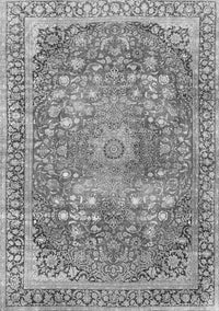 Medallion Gray Traditional Rug, tr4791gry