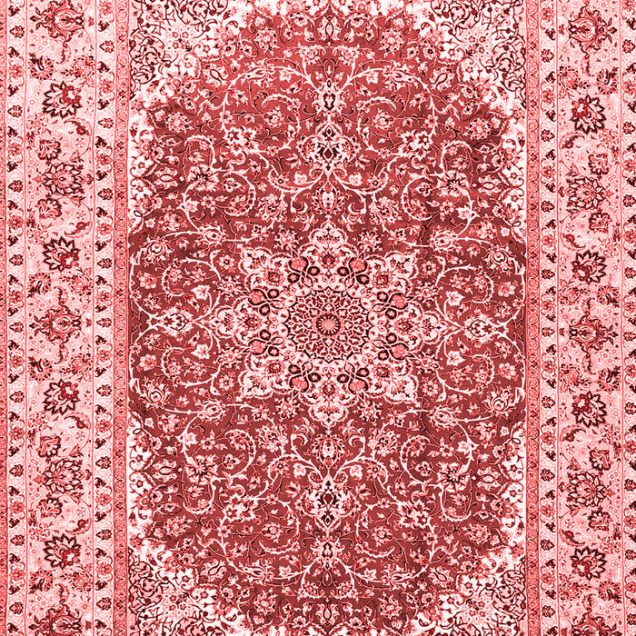 Medallion Red Traditional Area Rugs