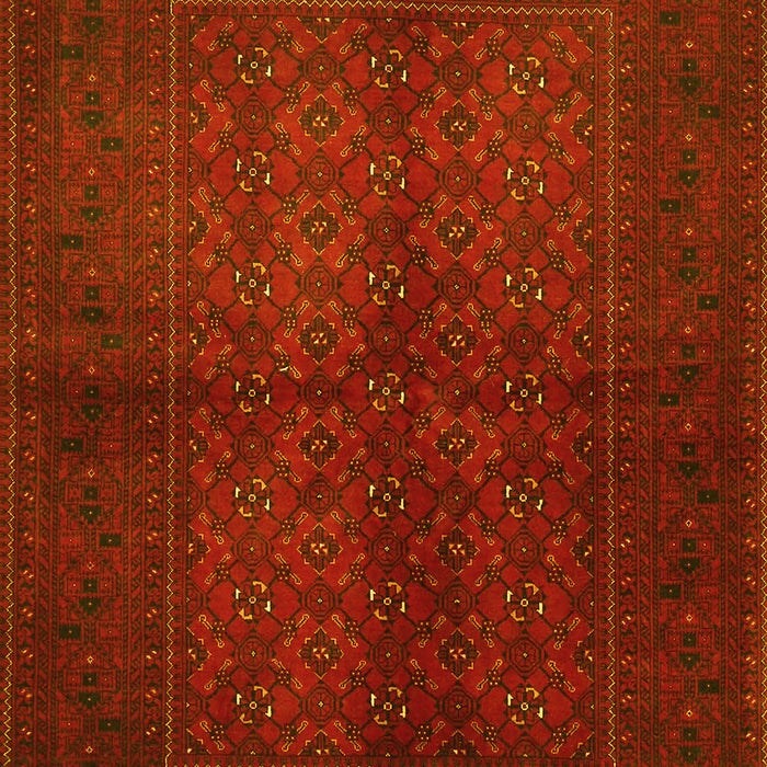 Machine Washable Persian Yellow Traditional Rug, wshtr4794yw