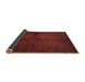 Sideview of Persian Brown Traditional Rug, tr4794brn