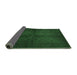 Sideview of Persian Emerald Green Traditional Rug, tr4794emgrn