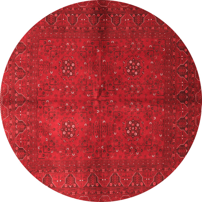 Machine Washable Persian Red Traditional Rug, wshtr4795red