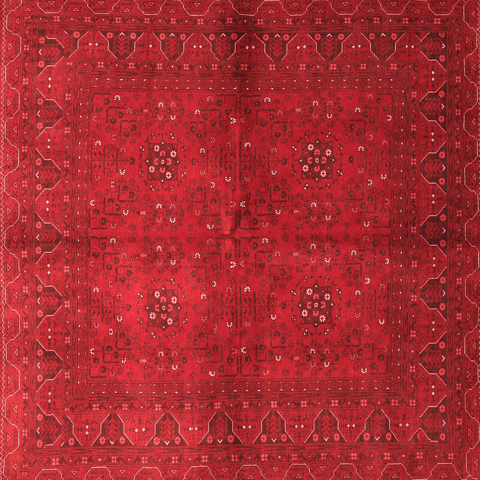 Machine Washable Persian Red Traditional Rug, wshtr4795red