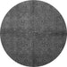 Machine Washable Persian Gray Traditional Rug, wshtr4795gry