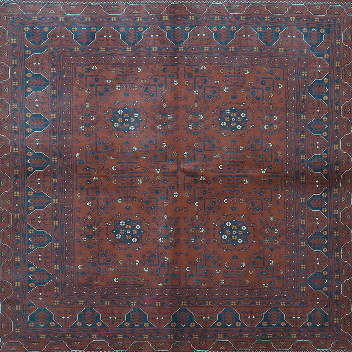 Square Persian Light Blue Traditional Rug, tr4795lblu
