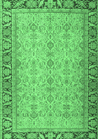 Persian Emerald Green Traditional Rug, tr4796emgrn