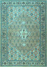 Persian Light Blue Traditional Rug, tr4797lblu