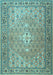 Persian Light Blue Traditional Rug, tr4797lblu