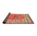 Sideview of Traditional Sandy Brown Persian Rug, tr4798