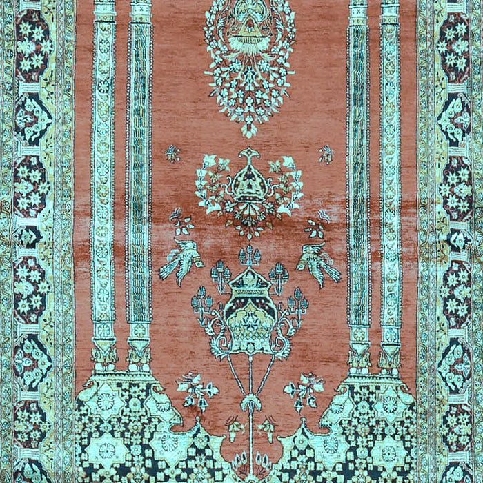 Persian Light Blue Traditional Rug, tr4798lblu